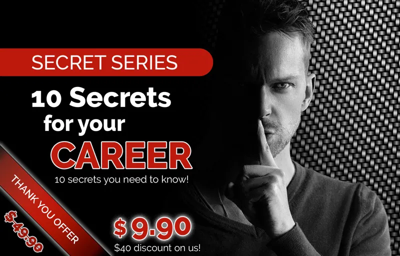 10 Geheimnisse für Ihren Karriererabatt 800