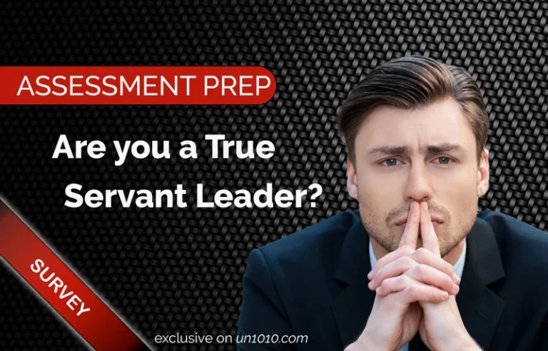 Are you a true servant leader?