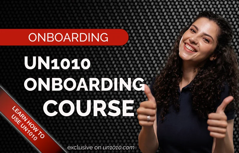 Onboarding UN1010.com